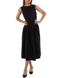 Bally - Sleeveless Duchess Midi Dress, Brand - Lyst