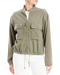 Max Studio - Linen-Blend Jacket - Lyst