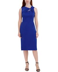 Donna Ricco - Shimmer Cut-out Cocktail And Party Dress - Lyst