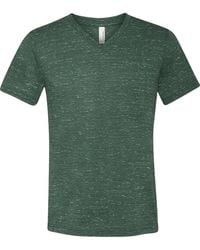Bella Canvas - Textured Jersey V-Neck Tee - Lyst