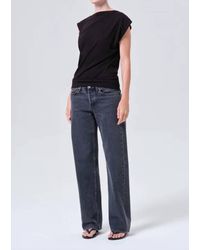 Agolde - Beth Cap Sleeve Tee - Lyst