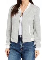 Drew - Bari Zip Front Bomber Jacket - Lyst