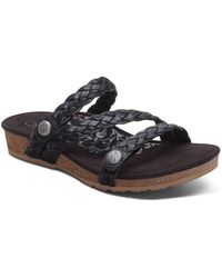 Aetrex - Josie Braided Slide - Lyst