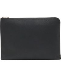 Louis Vuitton - Pochette Jour Leather Clutch Bag (pre-owned) - Lyst