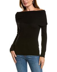 Forte - Marilyn Off-the-shoulder Cashmere Pullover - Lyst