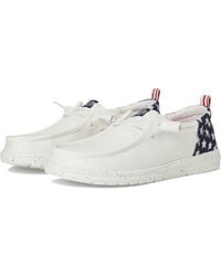 HEYDUDE - Wendy Funk Americana Stars Slip-On Shoes - Lyst