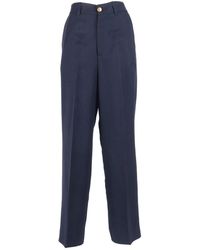 P.A.R.O.S.H. - Button Trousers - Lyst