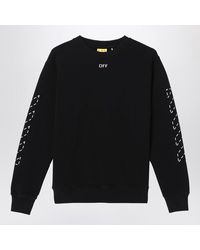Off-White c/o Virgil Abloh - Cotton Sweatshirt With Logo - Lyst