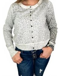 White Birch - Tear Up The Town Knit Long Sleeve Sweater - Lyst