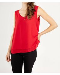 FRANK LYMAN - Sleeveless Tank Top - Lyst