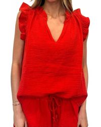 Xirena - Bex V-Neck Top - Lyst