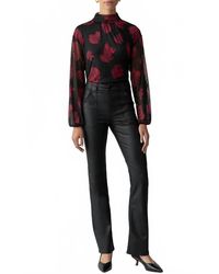 Sanctuary - Floral Print Mesh Top - Lyst