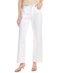 Rag & Bone - Shea Relaxed Optic Straight Jean - Lyst