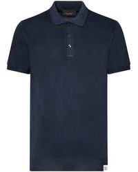 Peuterey - Classic Ribbed Cotton Polo Shirt - Lyst