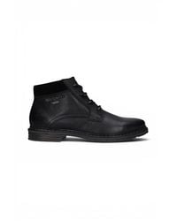Bugatti - Leather Lace-Up Chukka Ankle Boots - Lyst