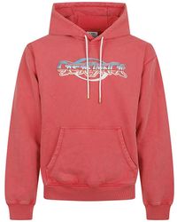 CASABLANCA - Chrome Text Printed Hoodie - Lyst