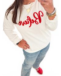 Panache Apparel - Believe Sweatshirt - Lyst
