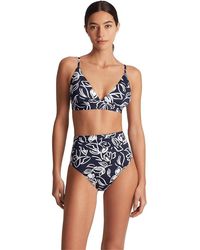 Ralph Lauren - Bikini Top Freesia Triangle V-Neck Buu508 - Lyst