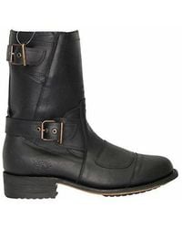 Grinders - Leather Cowboy Boots-Route 66 - Lyst