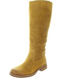 Kork-Ease - Zipper Leather Knee-High Boots - Lyst