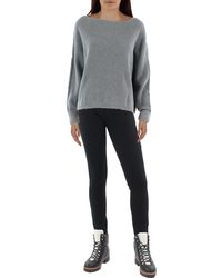 French Connection - Millie Mozart Waffle Knit Boat Neck Sweater - Lyst
