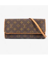 Louis Vuitton - Twin Pochette Monogram Coated Canvas Shoulder Bag - Lyst