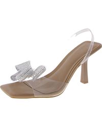 INC - Aesca Embellished Square Toe Ankle Strap - Lyst