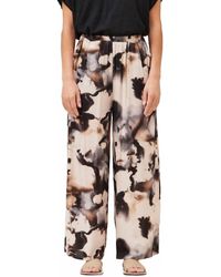 GRADE & GATHER - Swirl Print Wide Leg Pant - Lyst