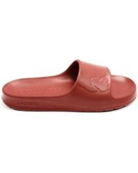 Lacoste - Croco 2.0 Slide Sandals - Lyst