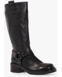 ATELIER - Bo Leather Biker Boot - Lyst