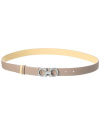 Ferragamo - Gancini Reversible Leather Belt - Lyst