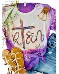White Label - Risen Cross Tee - Lyst