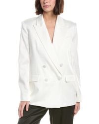 Jonathan Simkhai - Norah Double Breasted Blazer - Lyst
