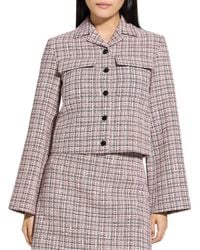 Theory - Patch Crop Jacket - Lyst