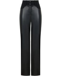 Nocturne - Double Waisted Straight Pants - Lyst