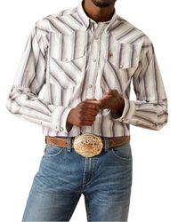 Ariat - Pro Series Warrick Classic Fit Western Shirt - Lyst