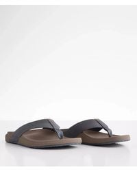 Reef - The Raglan Cj4020 Sandals 'Sfossil Slip On Flip Flops Hawk2713 - Lyst