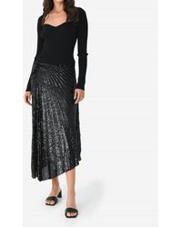 A.L.C. - Tori Sequin Midi Skirt - Lyst