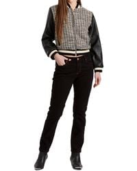 Another Love - Janel Tweed Mixed Jacket - Lyst