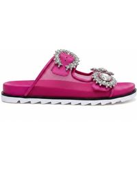 Bibi Lou - Biarritz Open Toe Slides - Lyst