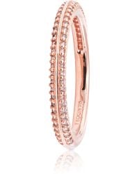 PANDORA - Me Pave Ring - Lyst