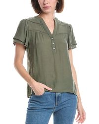 Nanette Lepore - Solid Blouse - Lyst