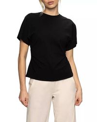 Sanctuary - Shirred Waist Dolman Tee - Lyst