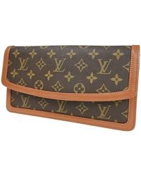 Louis Vuitton - Pochette Dame Canvas Clutch Bag (pre-owned) - Lyst