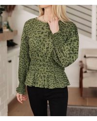 Hailey & Co - Ariana Printed Top - Lyst