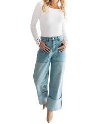 falcon park - Josie Long Sleeve Top - Lyst
