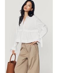 Maeve - Long-Sleeve Swing Top - Lyst