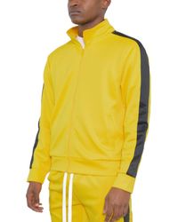 TRUEDAMES - Track Single Stripe Jacket - Lyst