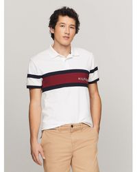 Tommy Hilfiger - Regular Fit Colorblock Logo Polo - Lyst