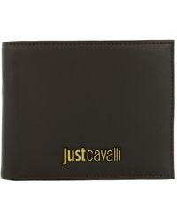 Just Cavalli - Logo Plaque Bifold Wallet - Lyst